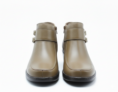 😍 BOTA EN CUERO PARA DAMA Ref.6106
