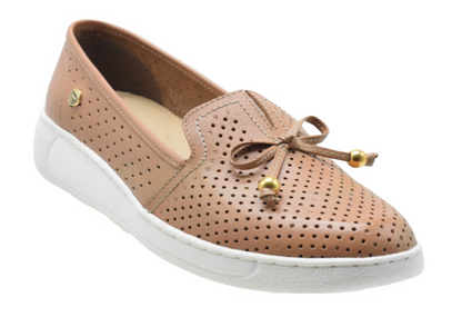 BALETA EN CUERO PARA DAMA ref.3876 Faisan y Grey
