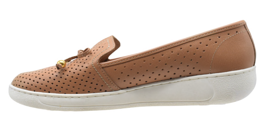 BALETA EN CUERO PARA DAMA ref.3876 Faisan y Grey