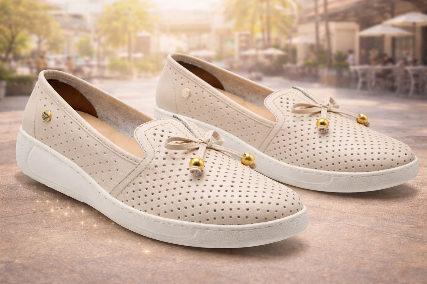 BALETA EN CUERO PARA DAMA ref.3876 Faisan y Grey