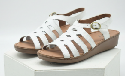 SANDALIA SABRINA MARCA ROMULO ref. 1060-BLANCO
